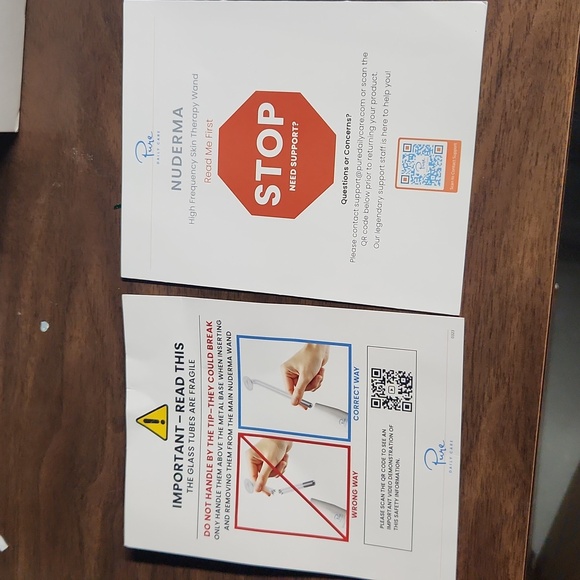 NuDerma Professional Pure Daily Care therapy Wand and Argon Applicators - Picture 4 of 5